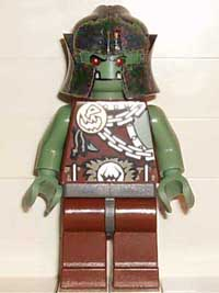 LEGO Minifigure-Fantasy Era - Troll Warrior 1 (Orc)-Castle / Fantasy Era-CAS359-Creative Brick Builders